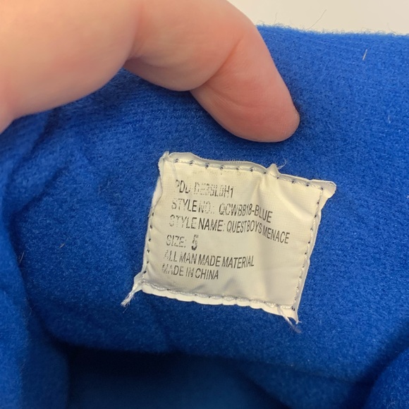 Quest 3M Thinsulate Kids Winter Snow Boots Water Resistant Blue Black Size 5 - Picture 9 of 13